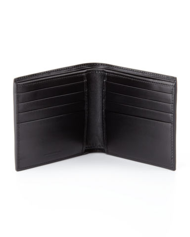 Black leather wallet