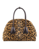 Haircalf bag with animal print