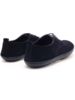 Dark blue suede shoes for men
